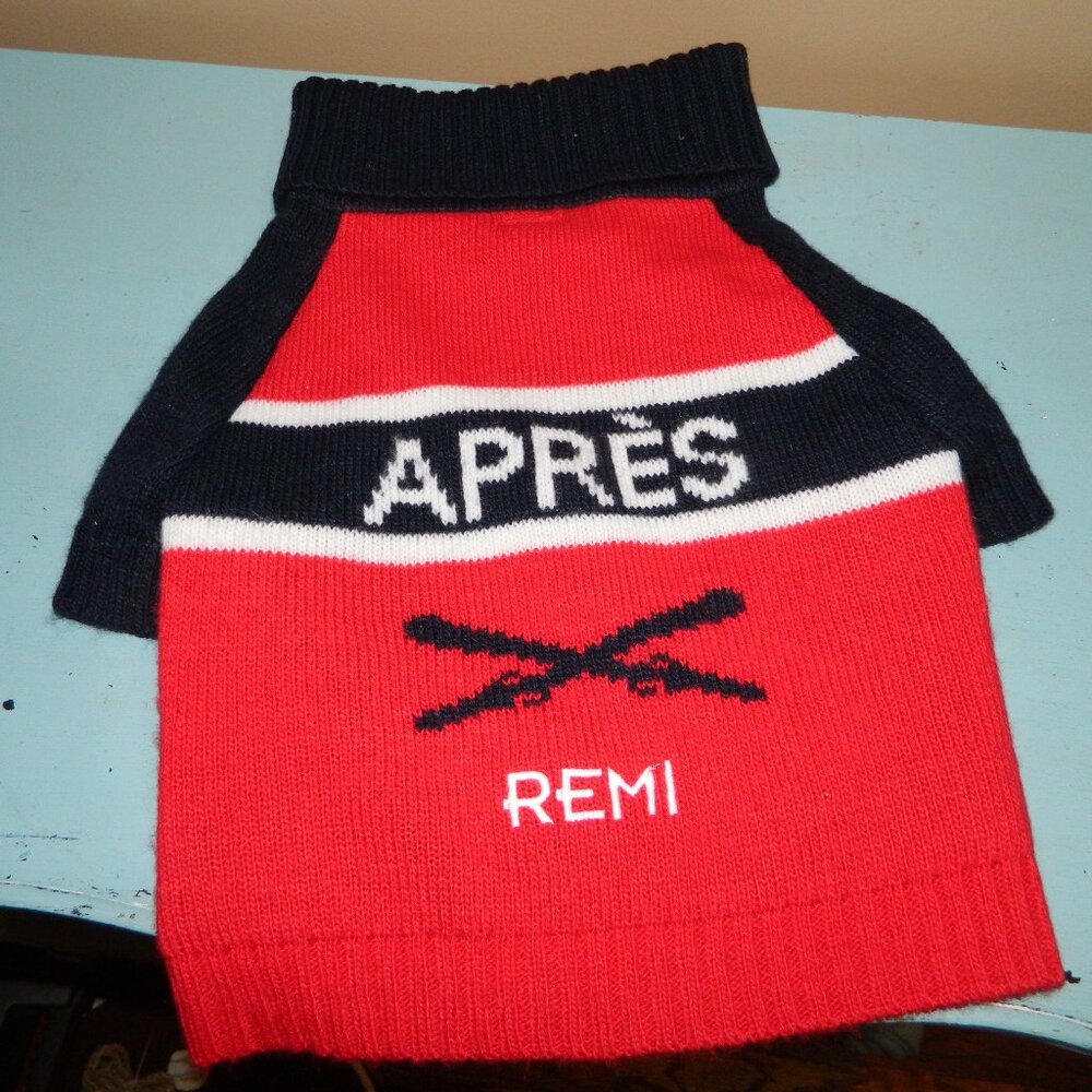 Mark & Graham Knit Dog Sweater "REMI" Size XL (U-42)